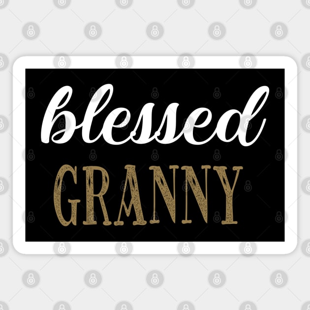 Blessed Granny Magnet by FruitflyPie